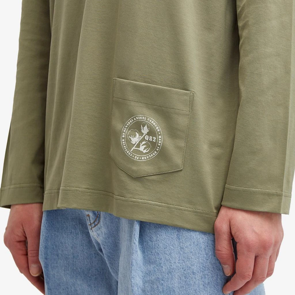 Sunspel Sunspel x Nigel Cabourn Long Sleeve Pocket T-Shirt 5