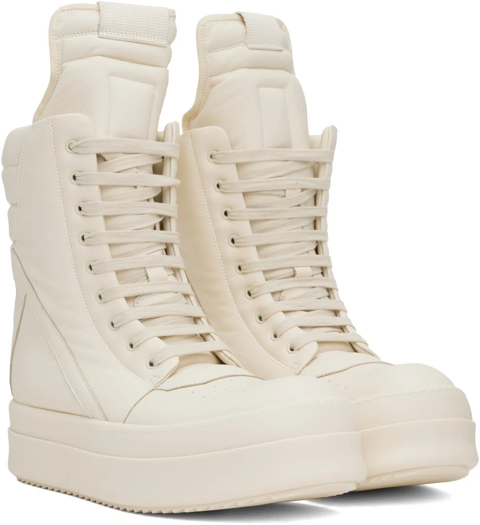 Rick Owens Off-White Hollywood Mega Geobasket Sneakers 4