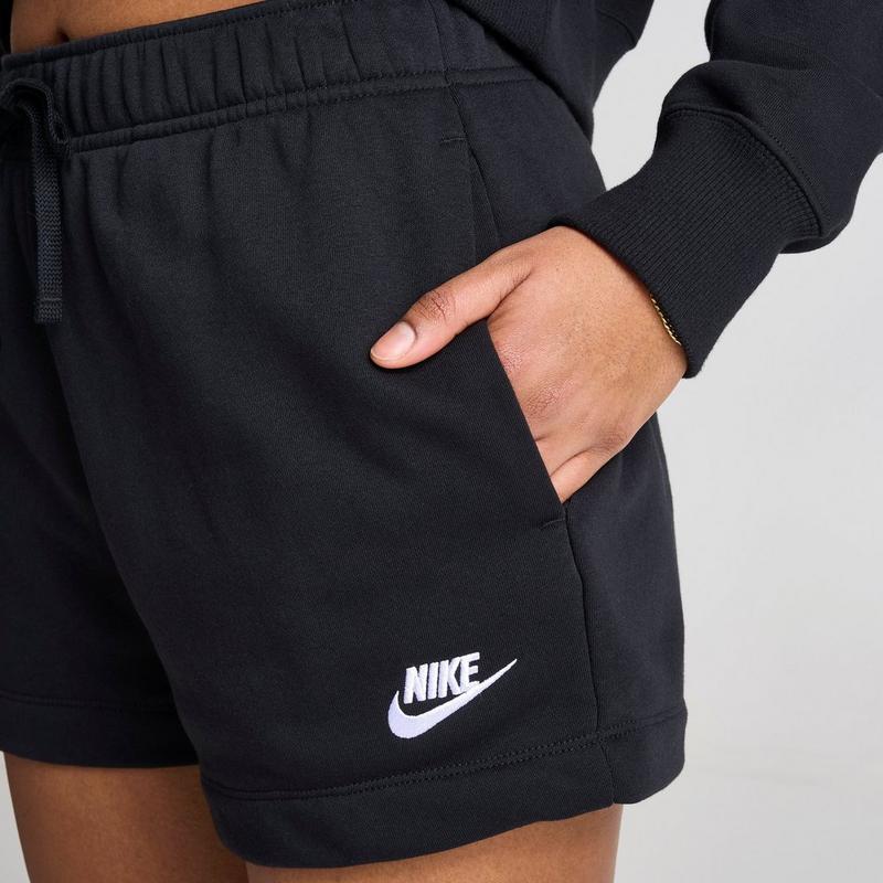 nike club shorts women's