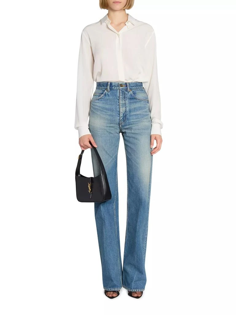 Yves Saint Laurent Le 5 à 7 Hobo Bag in Smooth Leather 2