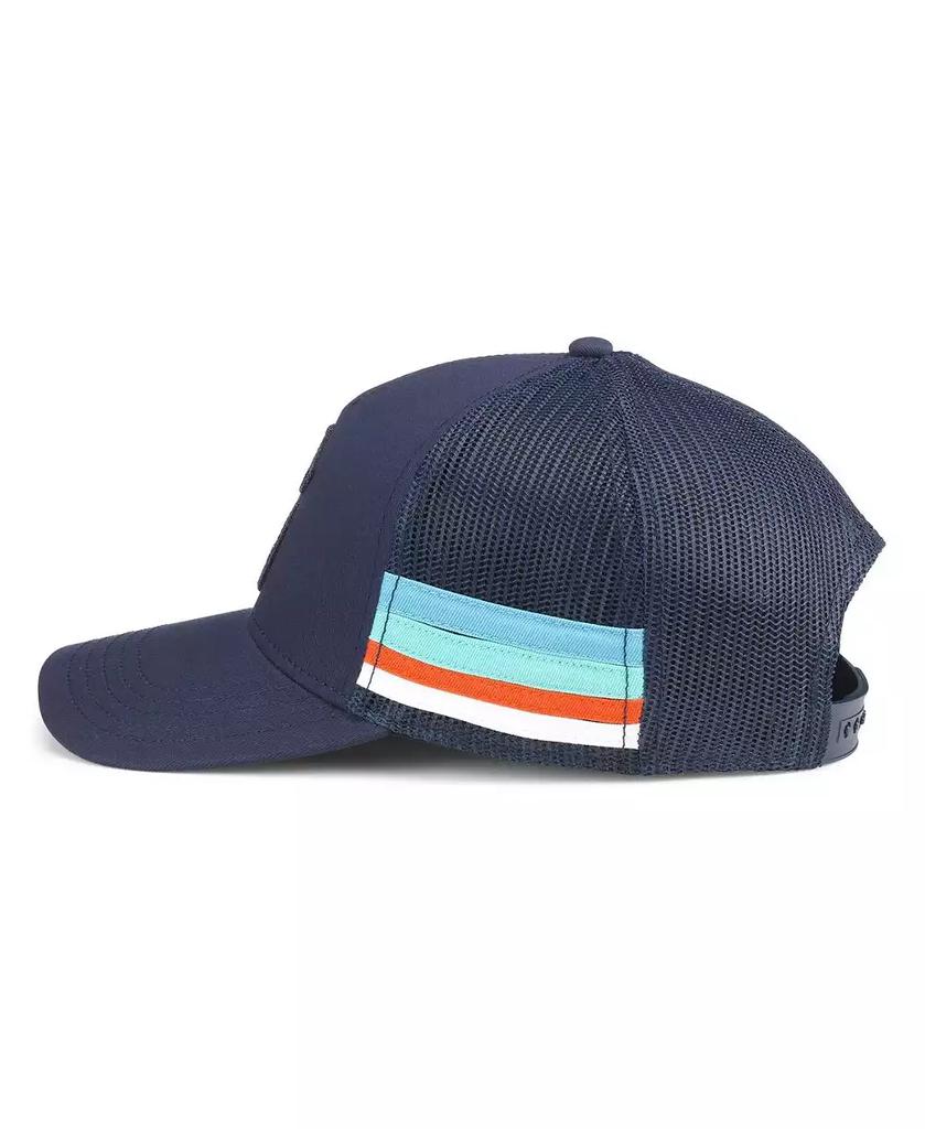 American Needle Men's Deep Sea Blue Seattle Kraken HotFoot Stripes Trucker Adjustable Hat
