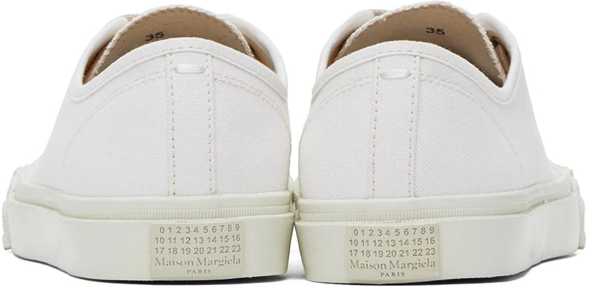 MAISON MARGIELA White Tabi Sneakers 2