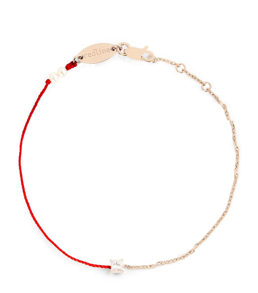 Redline Rose Gold and Diamond Royal 10-Year Anniversary Bracelet