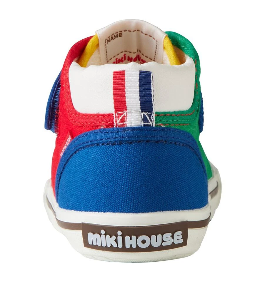 Miki House Velcro High-Top Sneakers 5