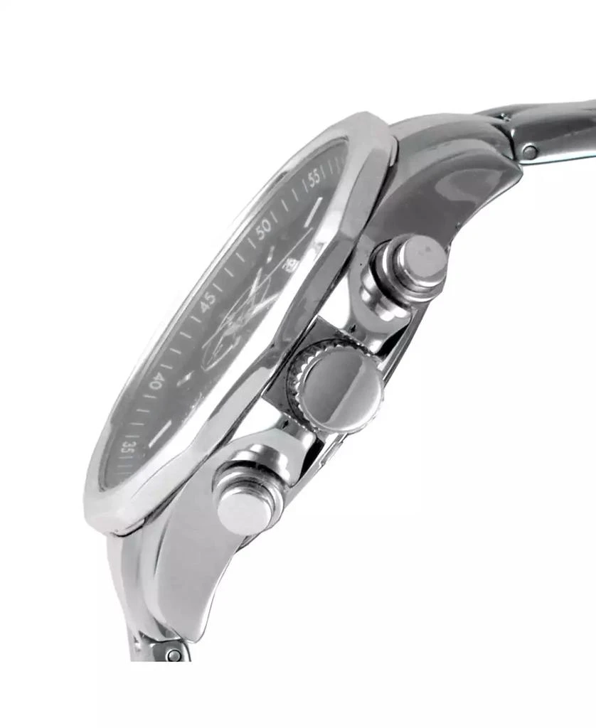 Peugeot Men's 46mm Multi-Function Stainless Steel Bracelet Watch 3