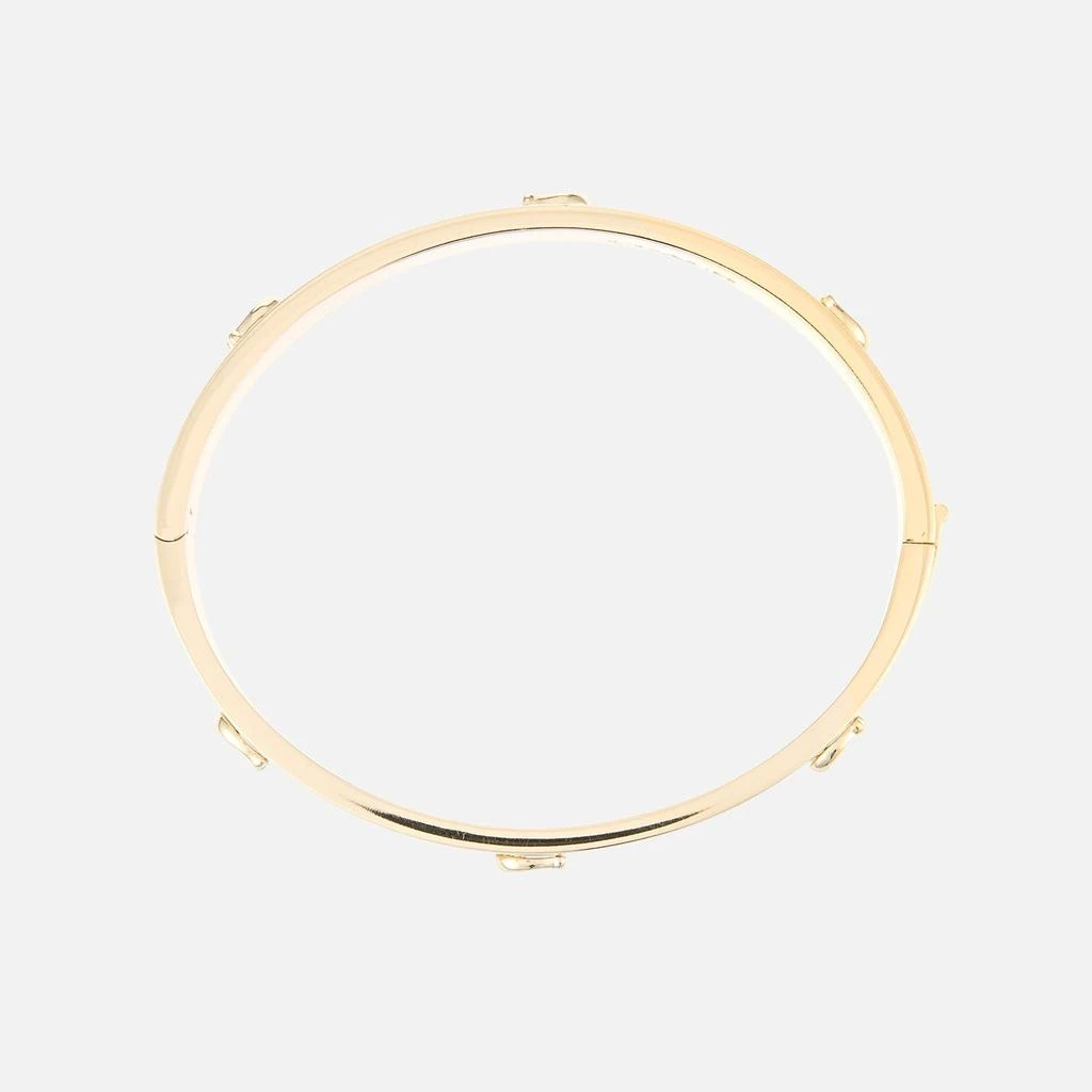 Coach Coach Gold-Plated C Hinge Bangle 2