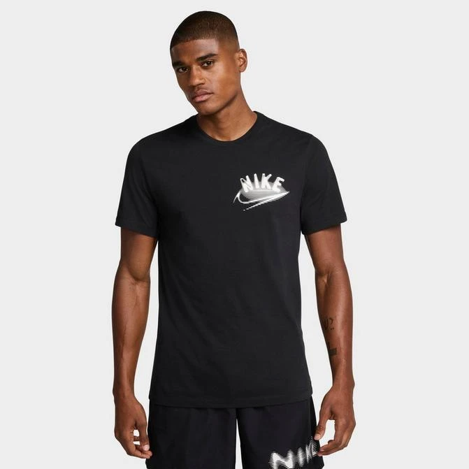 NIKE Men's Nike Dri-FIT Logo Fitness T-Shirt 1