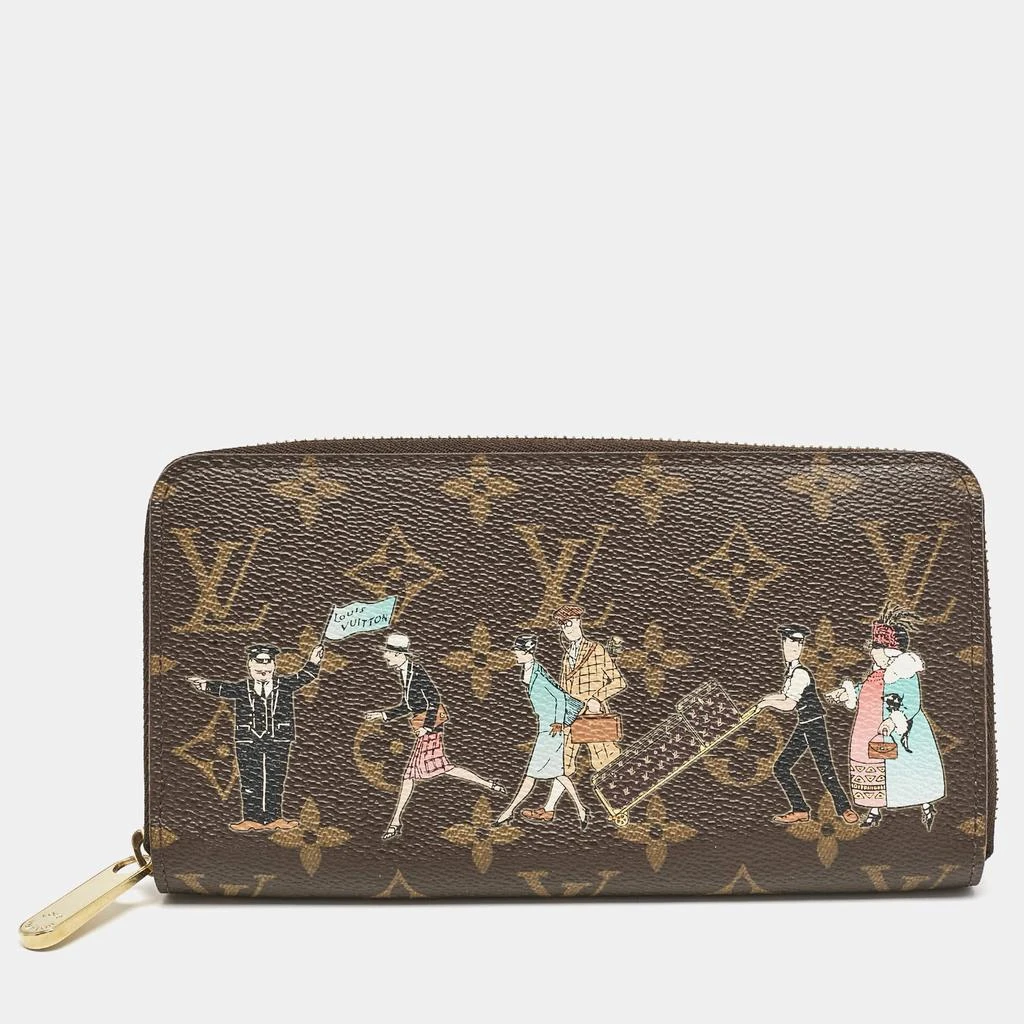 Louis Vuitton Louis Vuitton Monogram Canvas Illustre Zippy Wallet 1