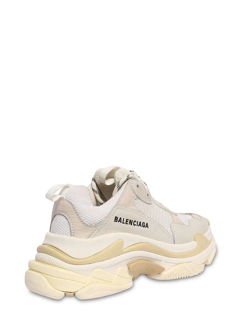 BALENCIAGA 60mm Triple S Nylon & Leather Sneakers 2