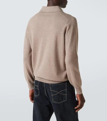 Brunello Cucinelli Cashmere polo sweater 4