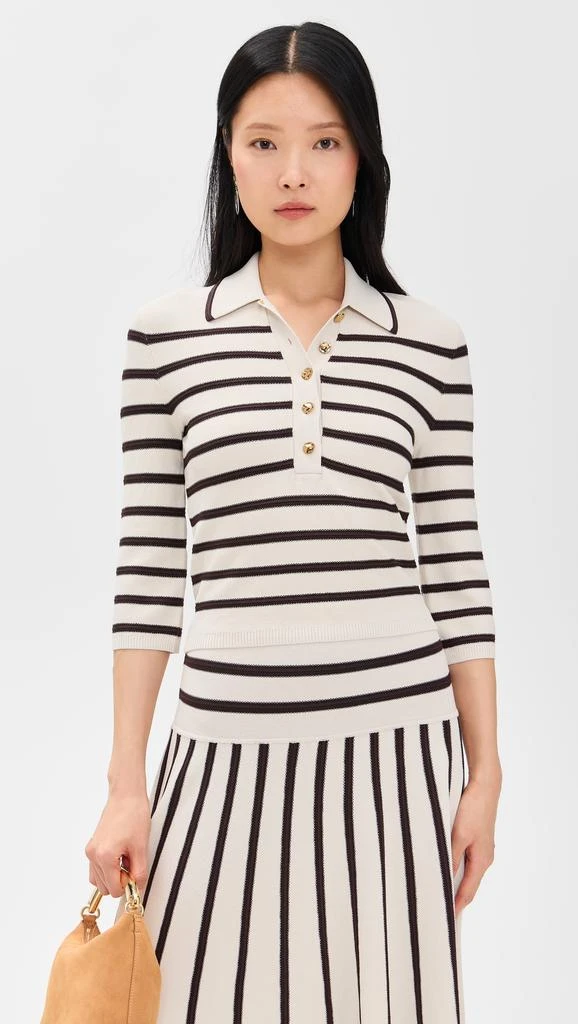 Zimmermann Illuminate Stripe Polo 1
