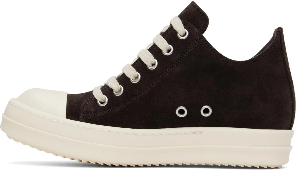 Rick Owens Brown Hollywood Low Sneakers 3