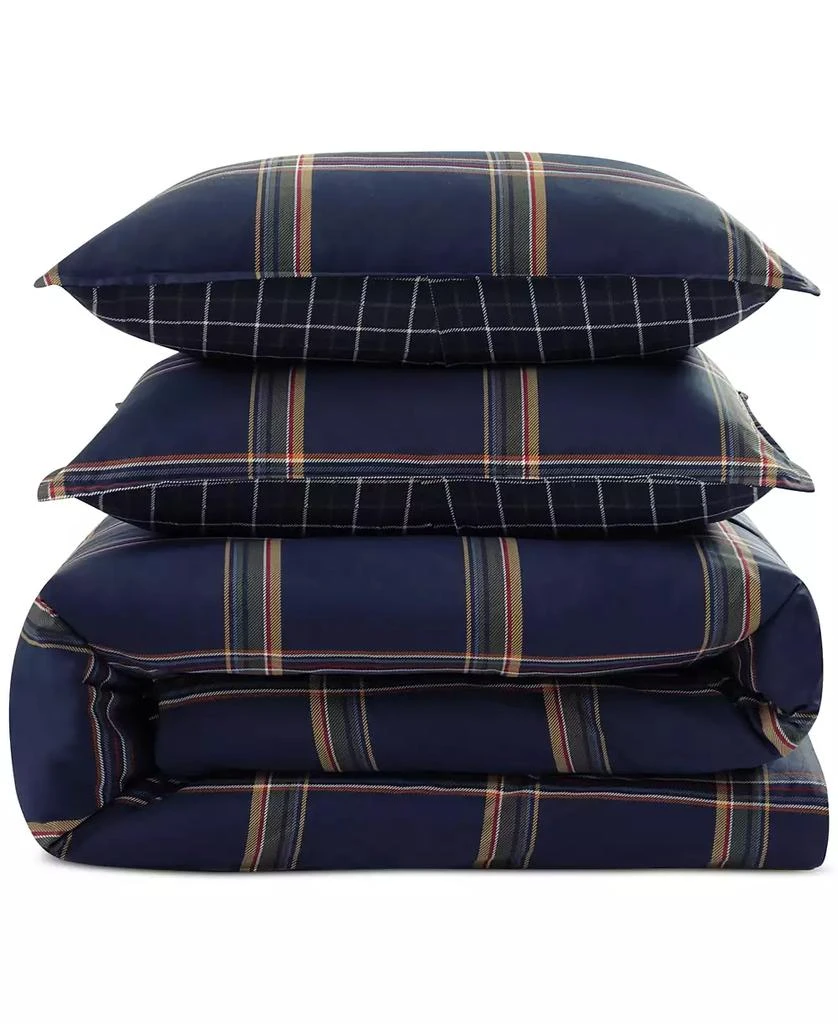 Tommy Hilfiger Beacon Plaid Cotton 3-Piece Comforter Set 6