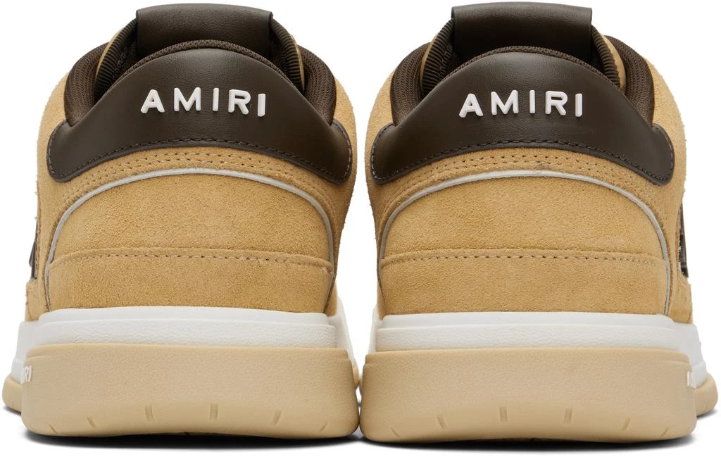 AMIRI Tan Classic Low Sneakers 2