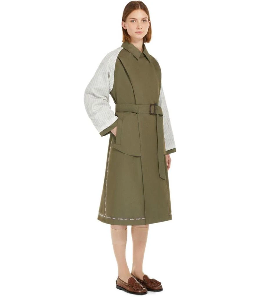 Weekend Max Mara Weekend Max Mara Canasta Kaki Trench 4