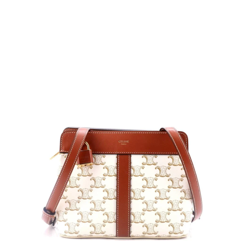 Celine Teen Cabas De France Bag Triomphe Coated Canvas Small 1
