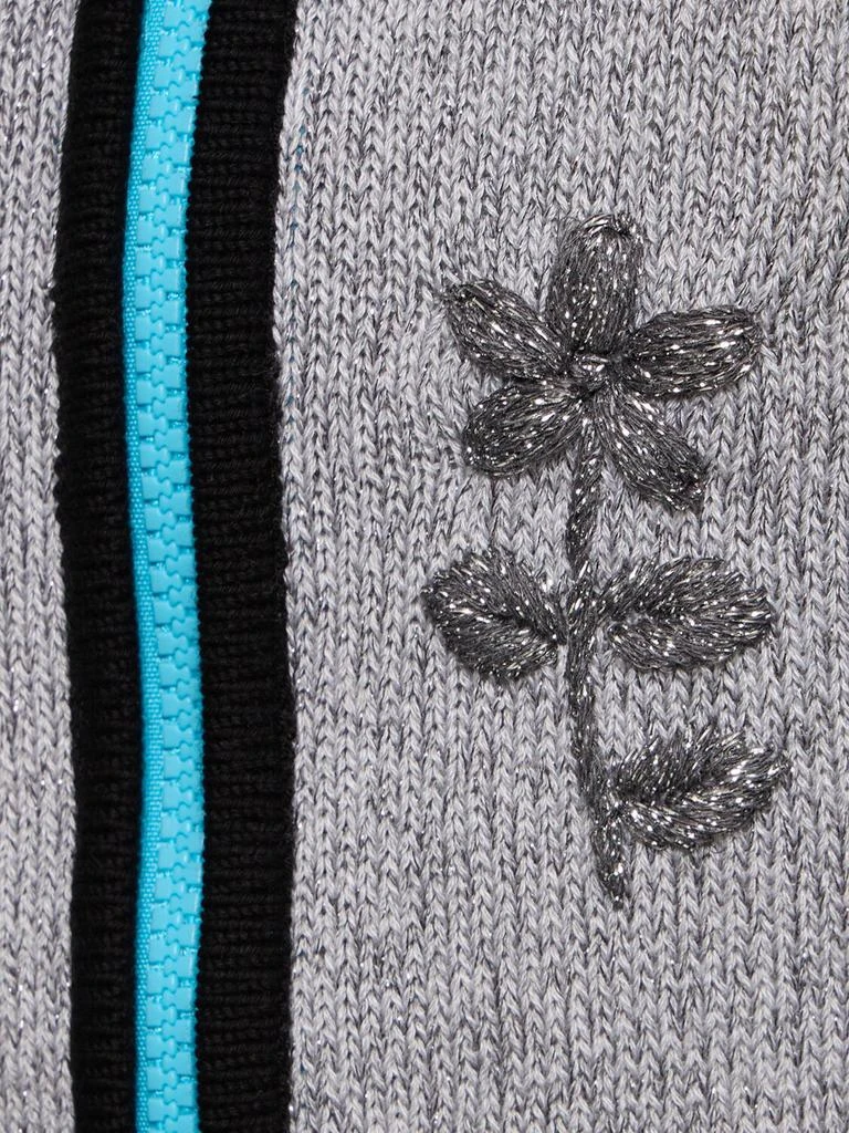 CORMIO Perry Zip-up Cotton Blend Knit Vest 3
