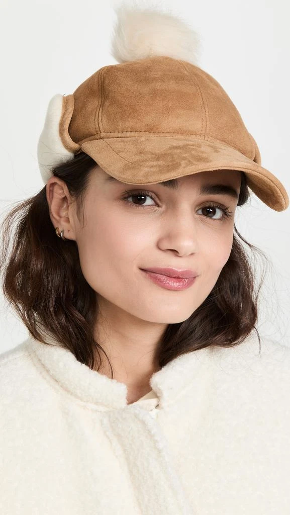 UGG UGG Leather and Sheepskin Trapper Hat 3