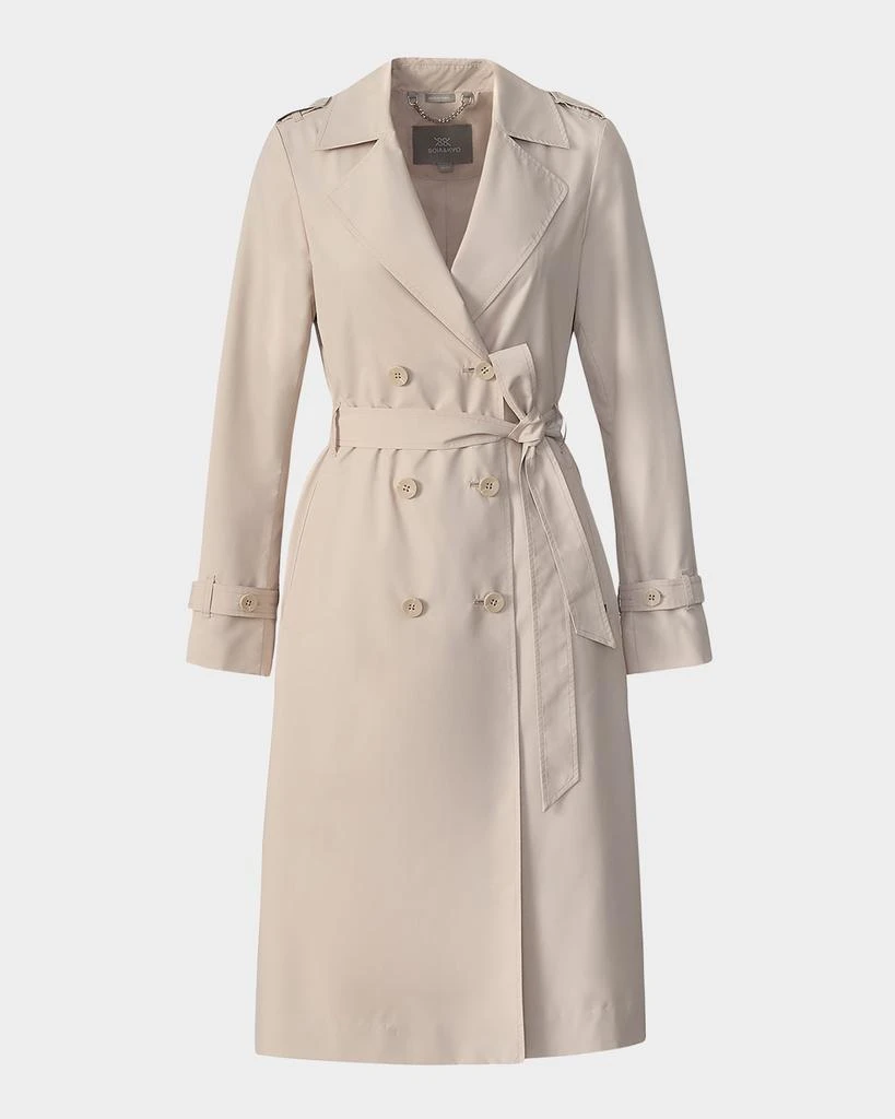 Soia & Kyo Ultra-Light Water-Repellent Packable Trench Coat 1