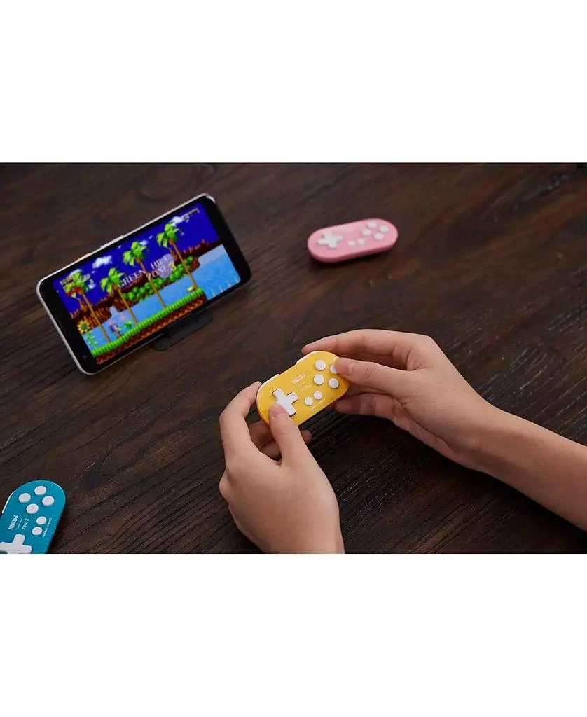 8bitdo Zero 2 Keychain Sized Mini Controller Bluetooth Wireless Gamepad ...