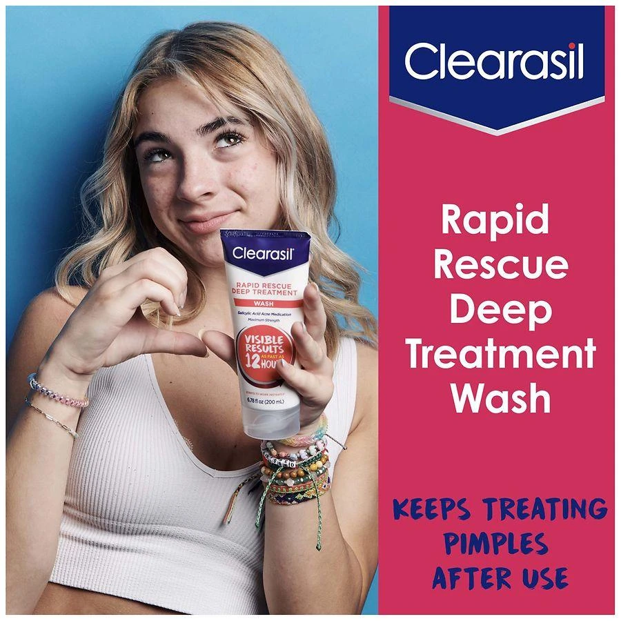 Clearasil Rapid Rescue Deep Treatment Wash 6