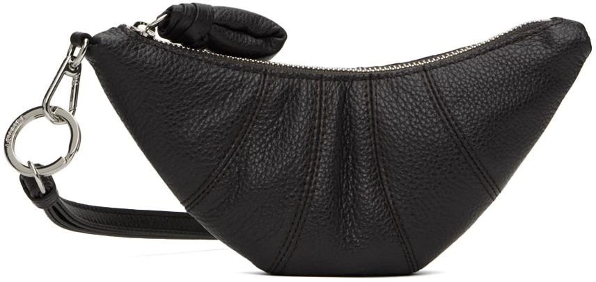 Lemaire Brown Croissant Coin Pouch 1