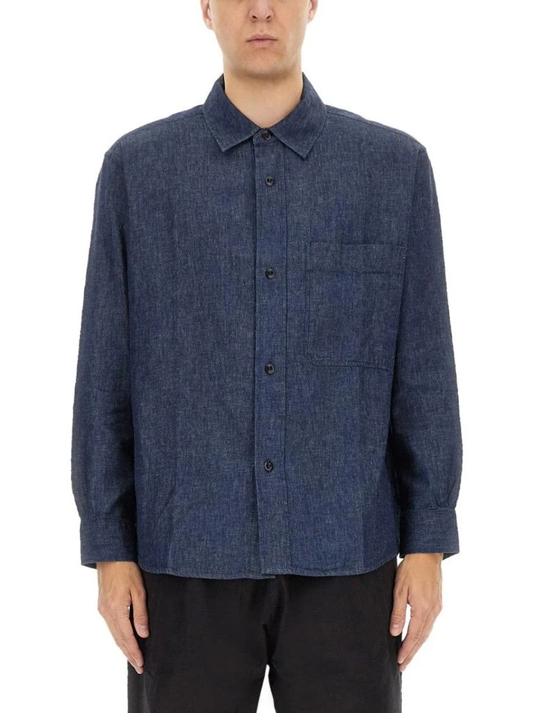 Margaret Howell Basic Blue Shirt 1