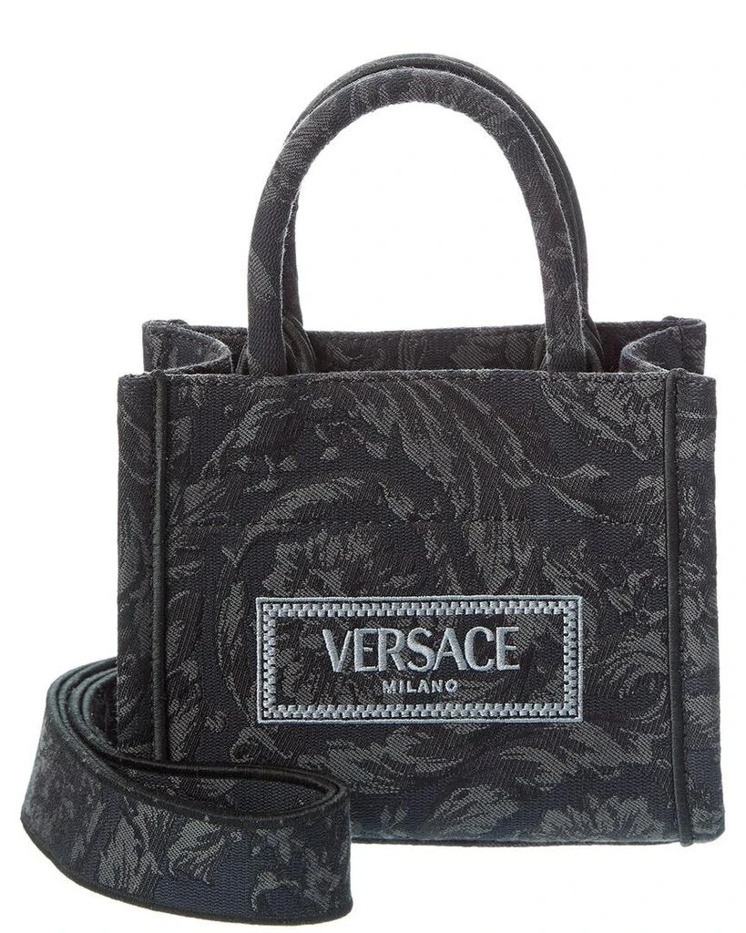 Versace Athena Barocco Mini Canvas Tote 1