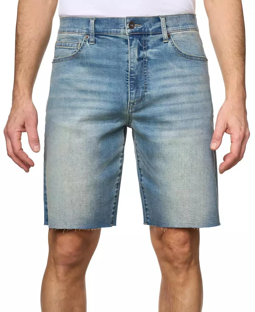 Lazer Men's Cooper Slim-Fit Stretch 9-1/2" Denim Shorts 1