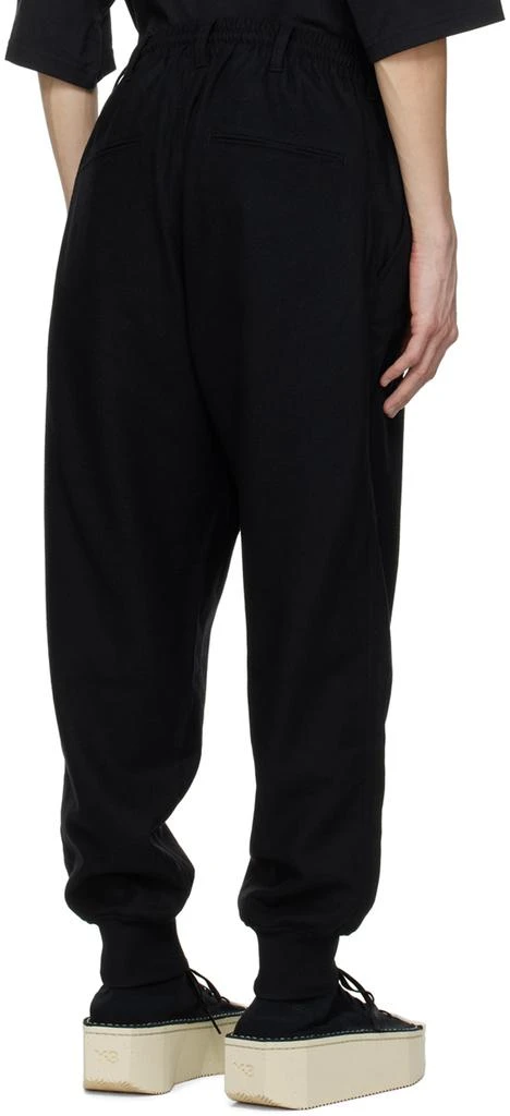 Y-3 Black Drawstring Sweatpants 3