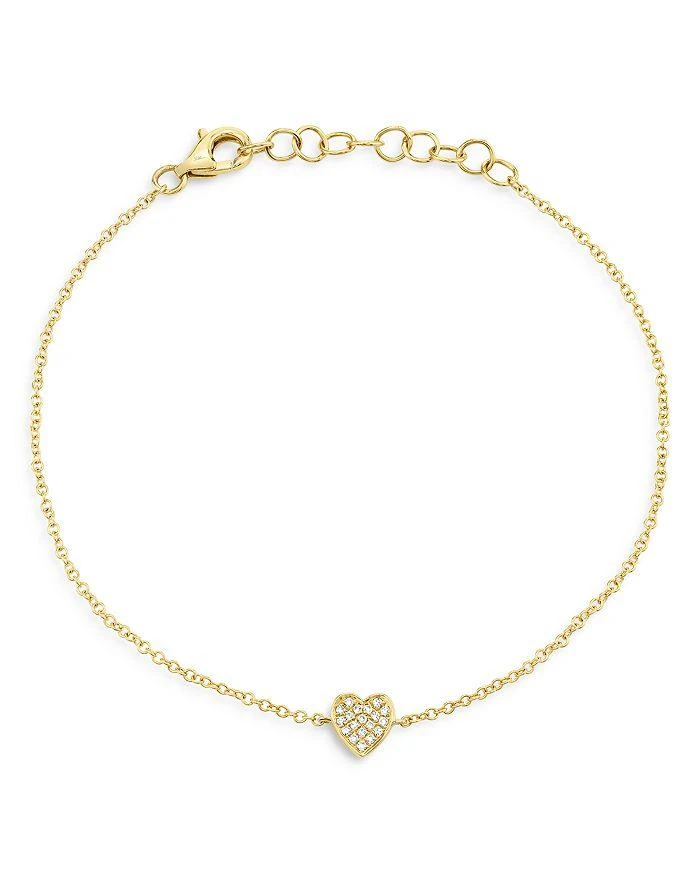 Moon
Meadow 14K Yellow Gold Diamond Heart Bracelet - Exclusive
