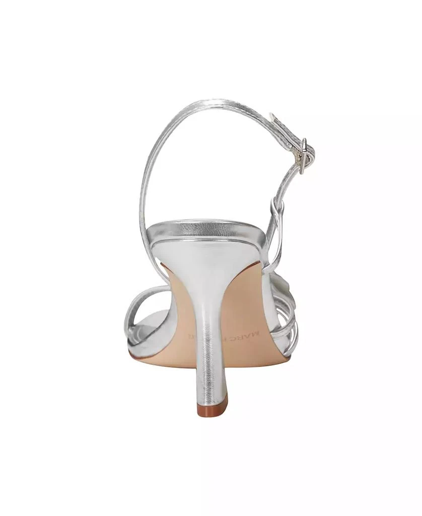 Marc Fisher Women's Hallan Rose Tapered Heel Sandals 3