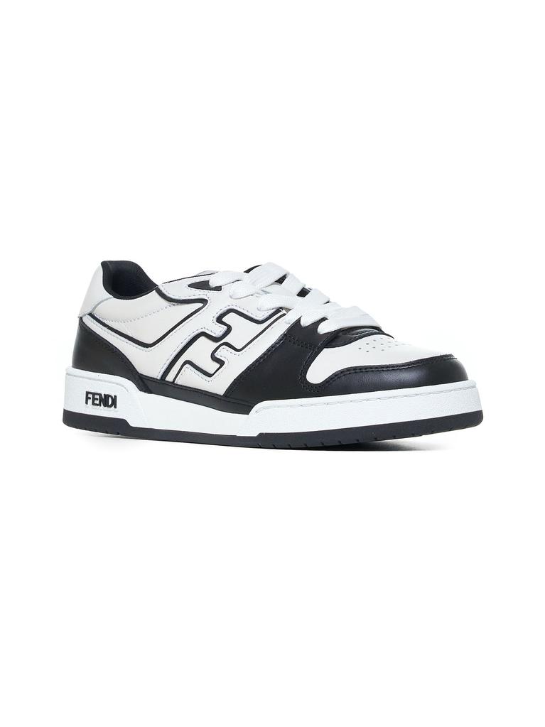 Fendi FENDI | Fendi Match leather sneakers | Man | 5