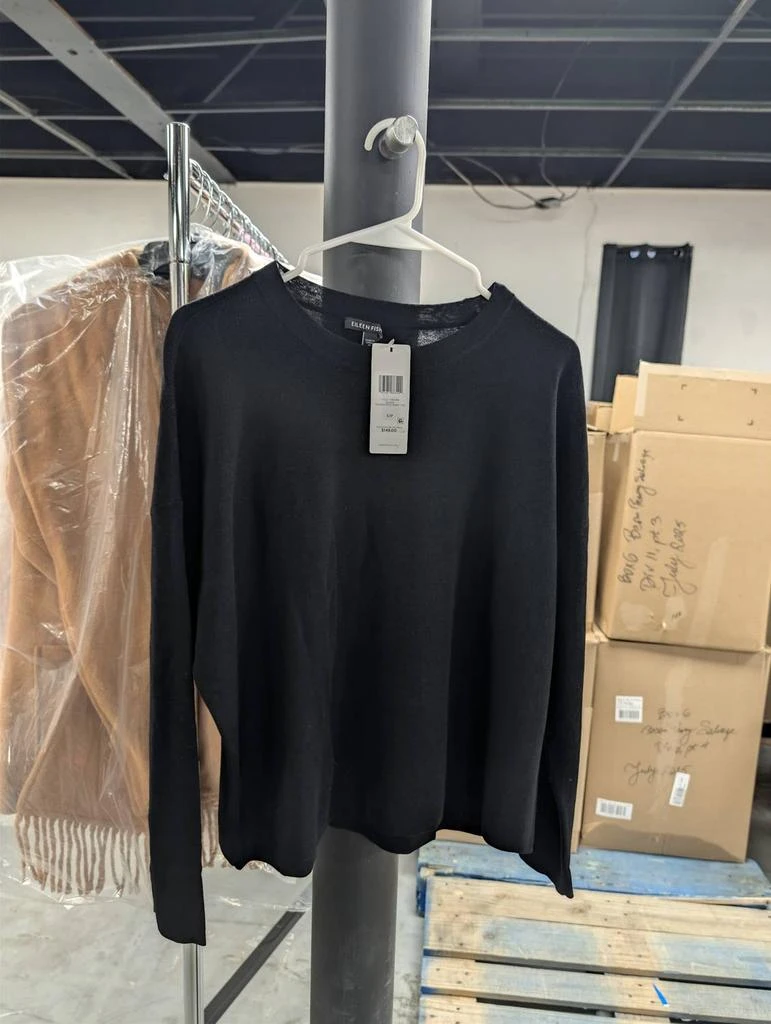 Eileen Fisher Eileen Fisher - EILEEN FISHER ROUND NECK BOXY TOP