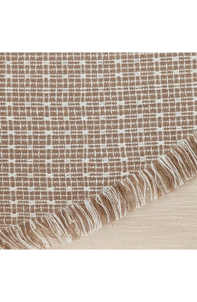 Parkland Nirvana Transitional Beige Throw Pillow 5