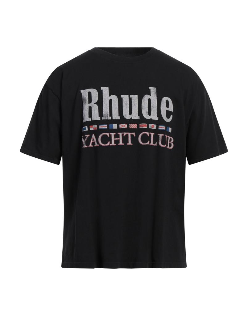 【関税込み】Rhude ブラック 'Rhude' Cadre Tシャツ RHUDE Cadre T-shirt | Black | FARFETCH GE
