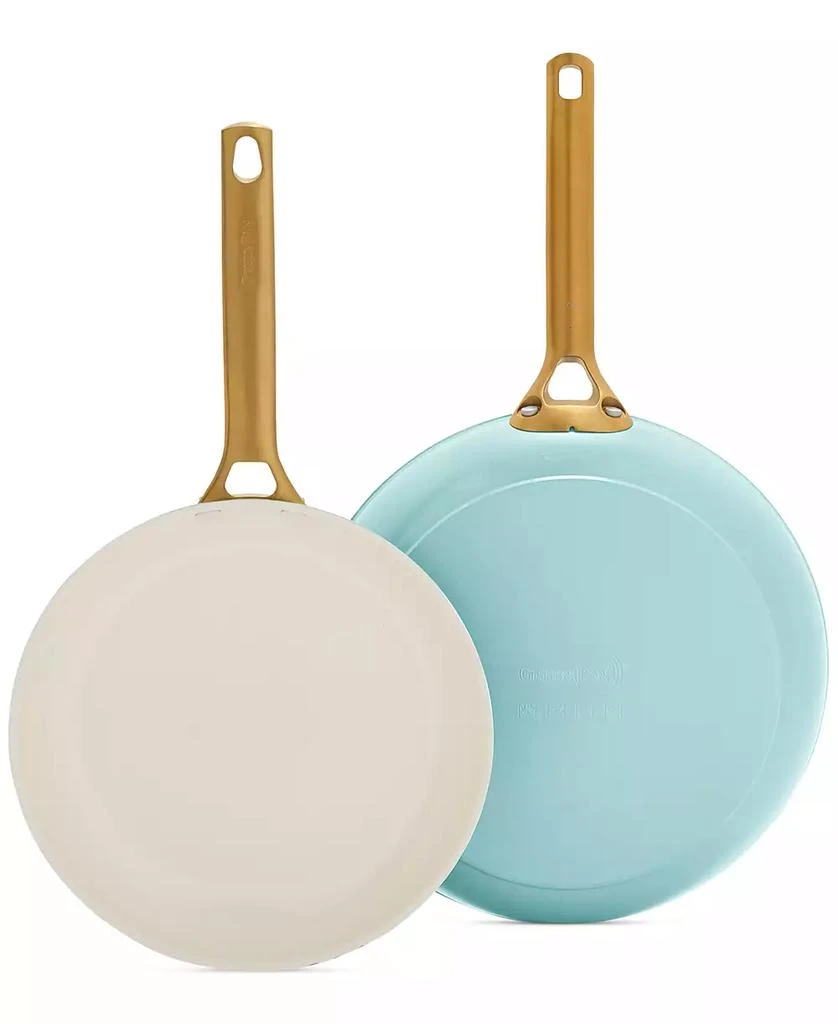 Greenpan Reserve Pro Ceramic Nonstick Frypan set, 10" and 12"