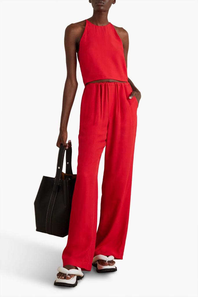 GAUCHERE Twill straight-leg pants