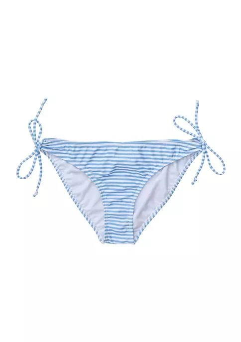 Snapper Rock Rock Sustainable Stripe Bikini Bottoms