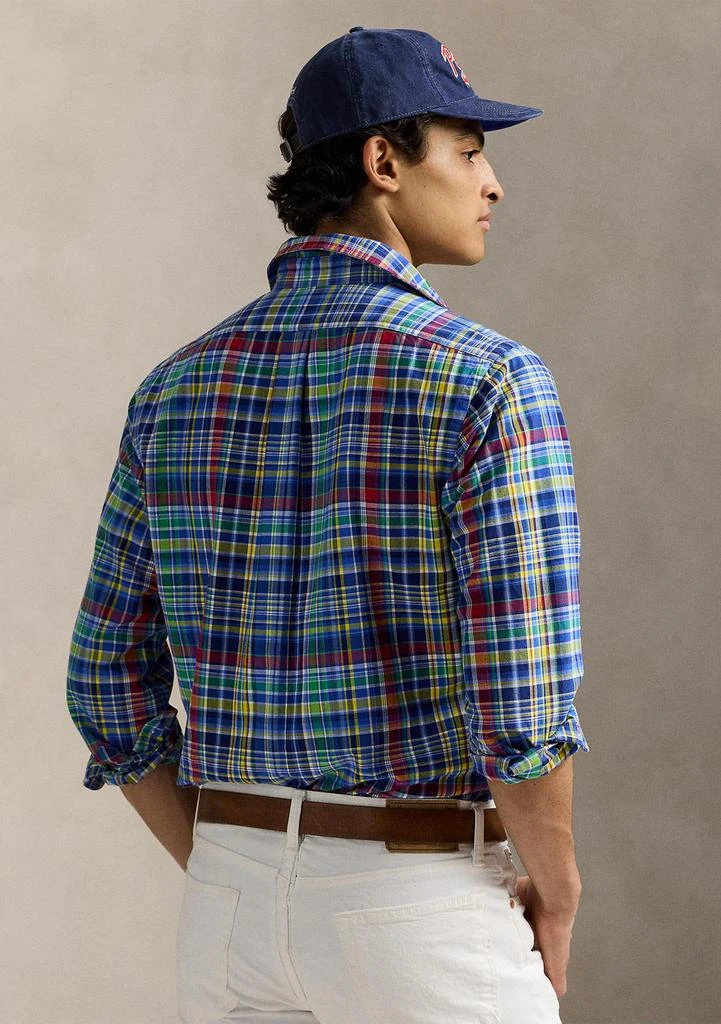 Ralph Lauren Classic Fit Plaid Oxford Shirt 2