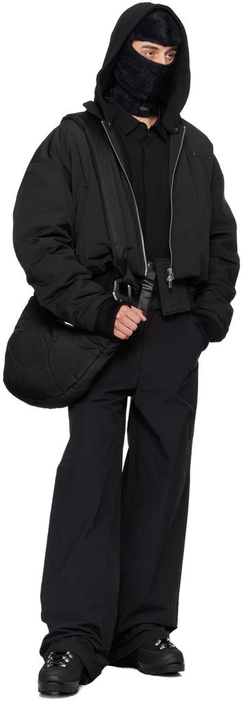 ジャケット・アウター HELIOT EMIL PNEUMATIC BOMBER JACKET HELIOT EMIL Pneumatic Bomber Jacket | Black | FARFETCH