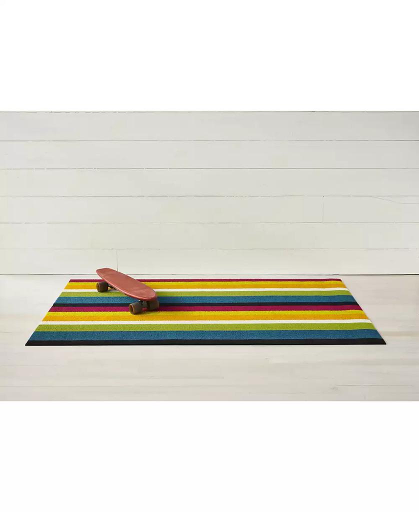 Chilewich Bold Stripe Shag Utility Mat 24"x36" Collection