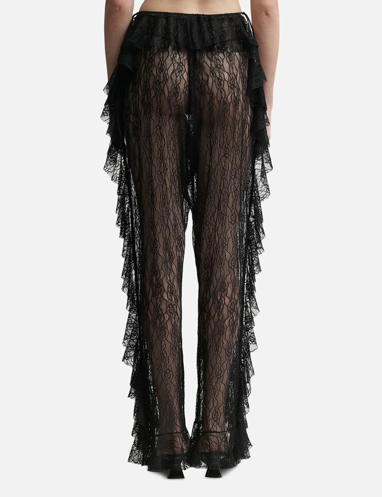ESTER MANAS Mermaid Lace Ruffled Pants 3