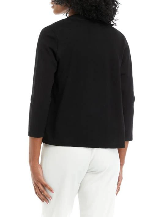 Kasper Womens Self Edge A Line Cardigan 2
