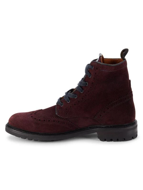 Allen Edmonds Chapman Wingtip Suede Oxford Boots 4