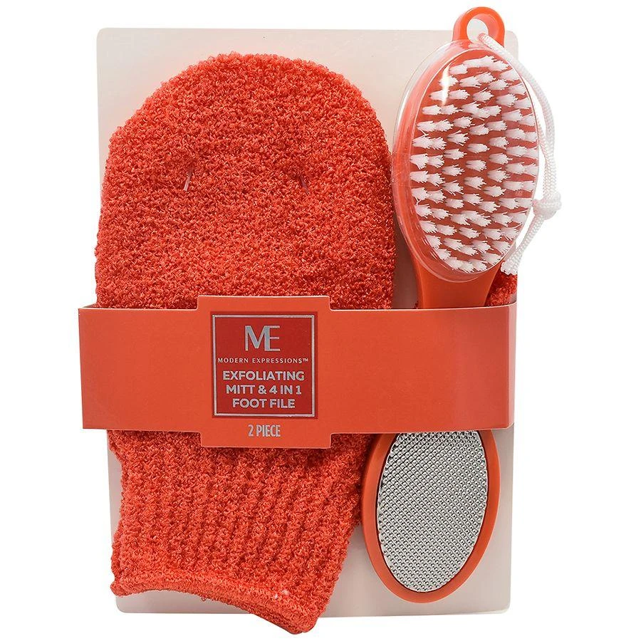 Modern Expressions Exfoliating Mitt & Foot File 1