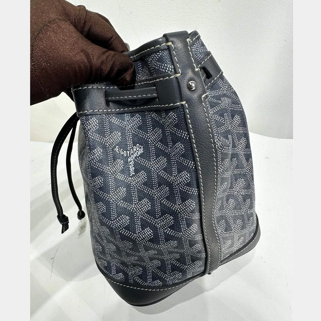 Goyard Goyard Grey Goyardine Petit Flot PM Bucket Bag 5