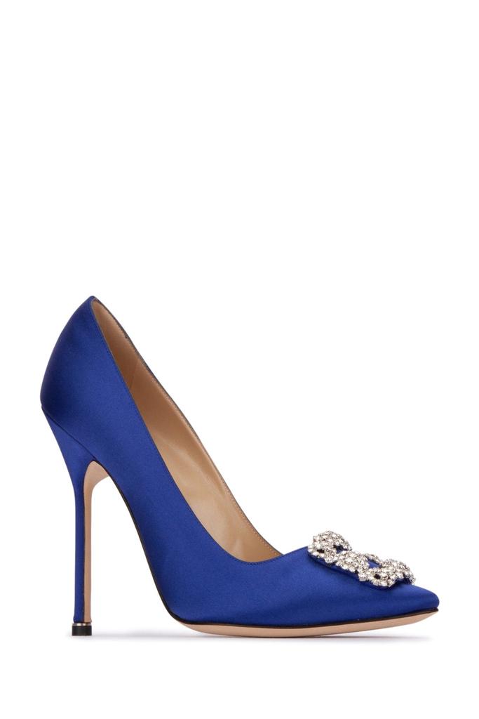 サンダル・ミュール Manolo Blahnik Two-tone leather and mesh Avespamu mules Manolo Blahnik Two-tone Leather And Mesh Avespamu Mules