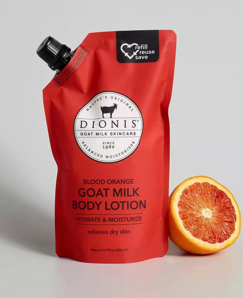 Dionis Blood Orange Goat Milk Body Lotion Refill, 16.9 oz. 2
