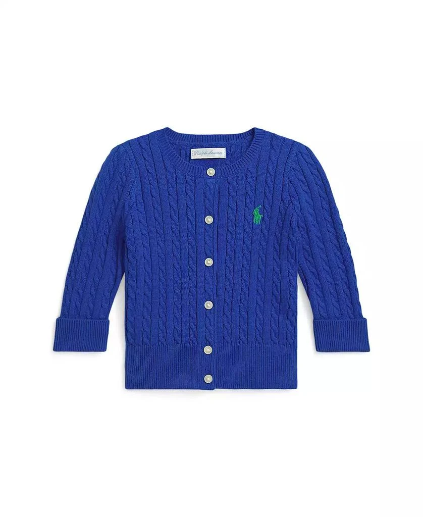 Ralph Lauren Baby Boys
 Mini-Cable Crewneck Cardigan